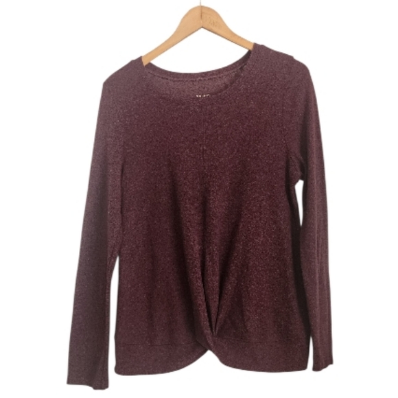 Torrid Set Of 2 Super Soft Plush Pullover Tops Grey And Purple Sz 00 - Picture 2 of 10